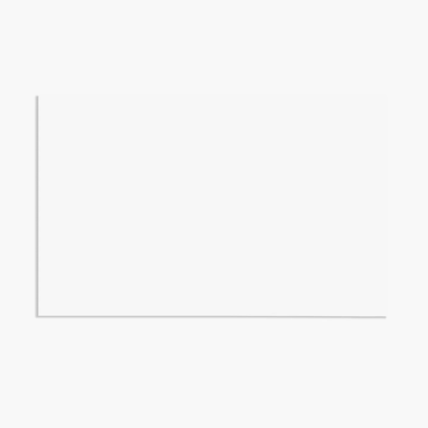 10pk White linen Christmas cards and envelopes