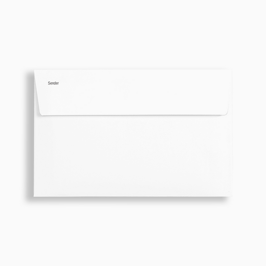 10 x Blank Christmas card envelopes