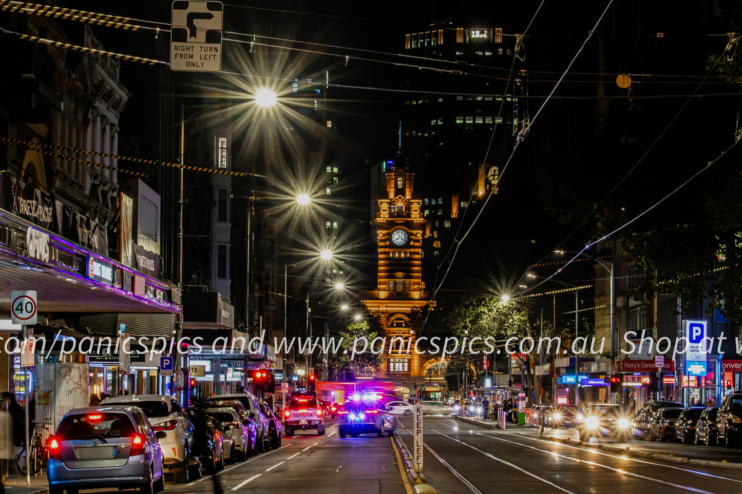 Street view flinders clocktower