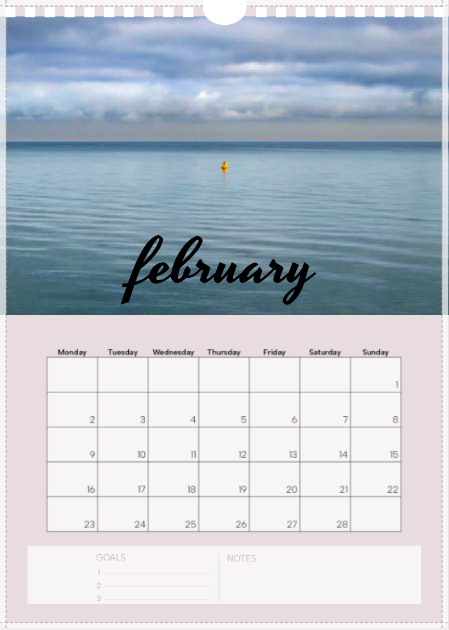 Beach Life calendar 2026