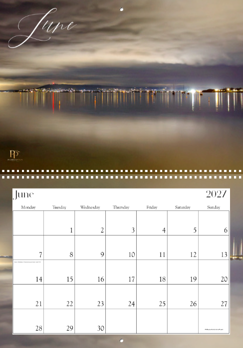 Calendar 2027. A3
