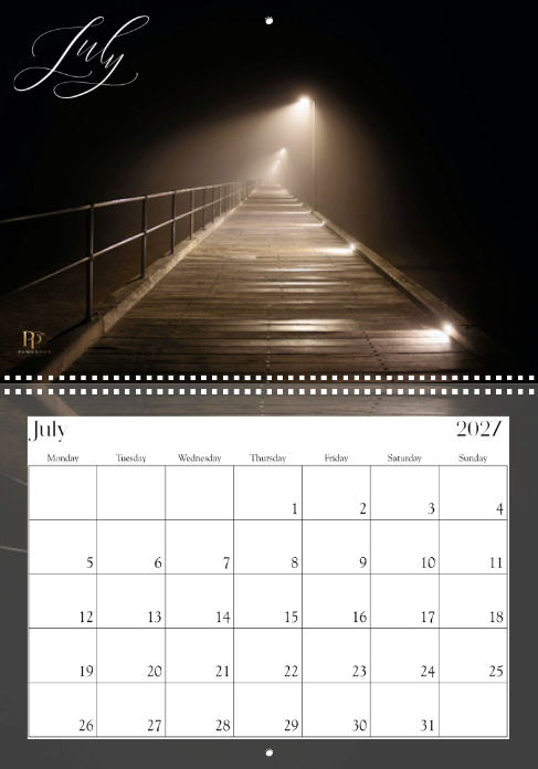Calendar 2027. A3