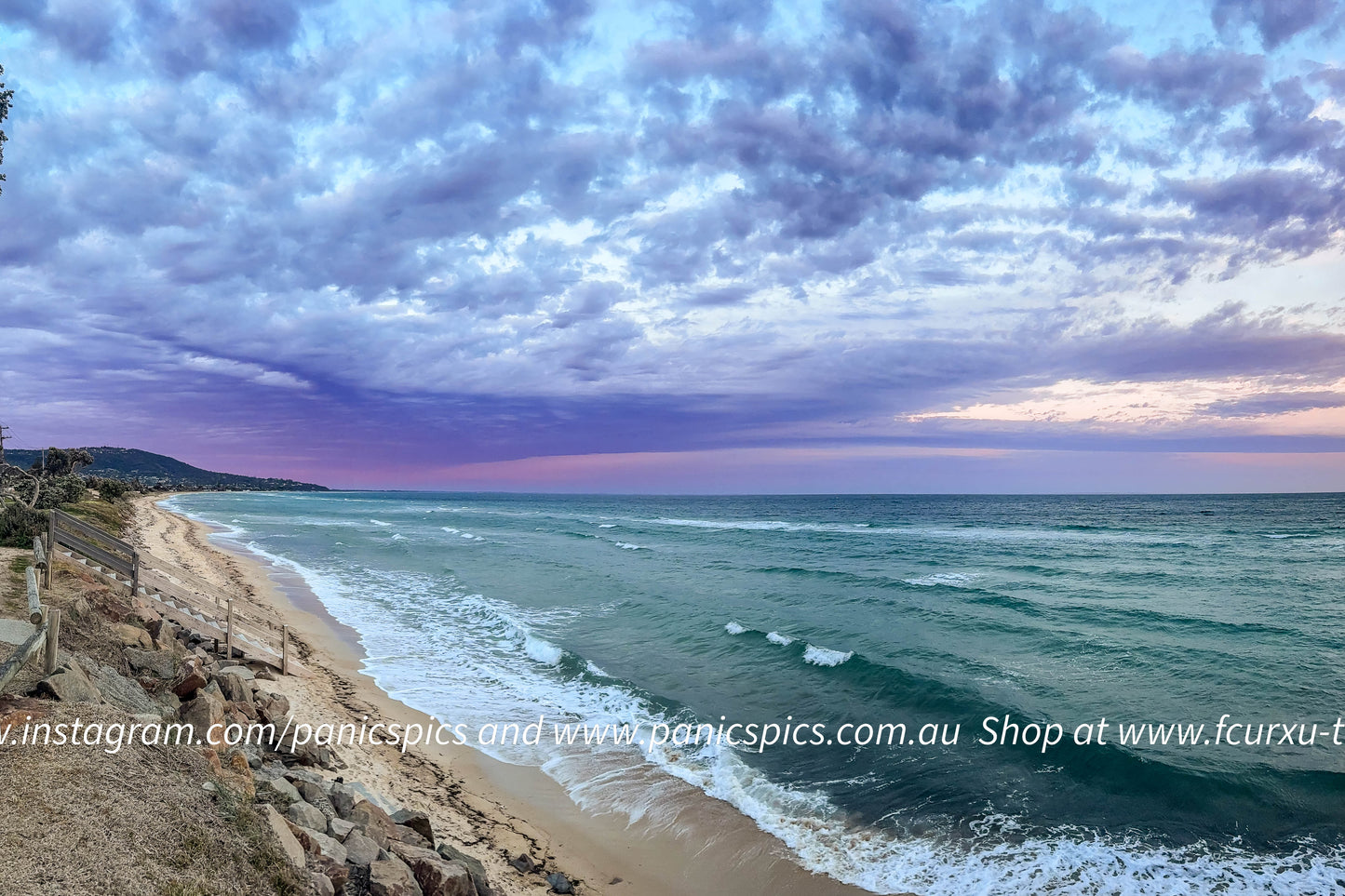 Sunrise over the bay