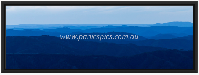 High country mountain range