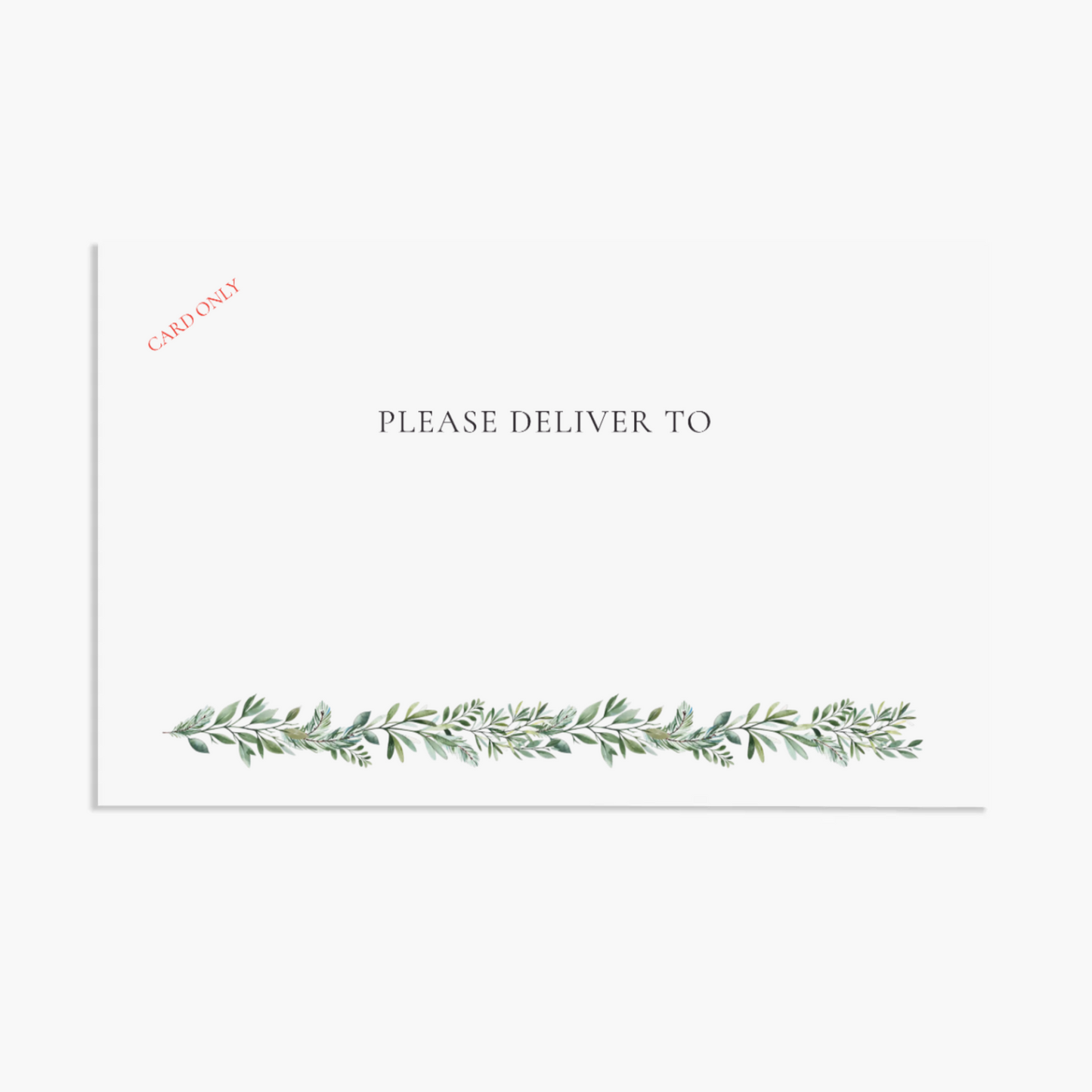 10 x Printed Christmas card envelopes