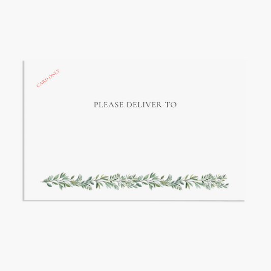 10 x Printed Christmas card envelopes