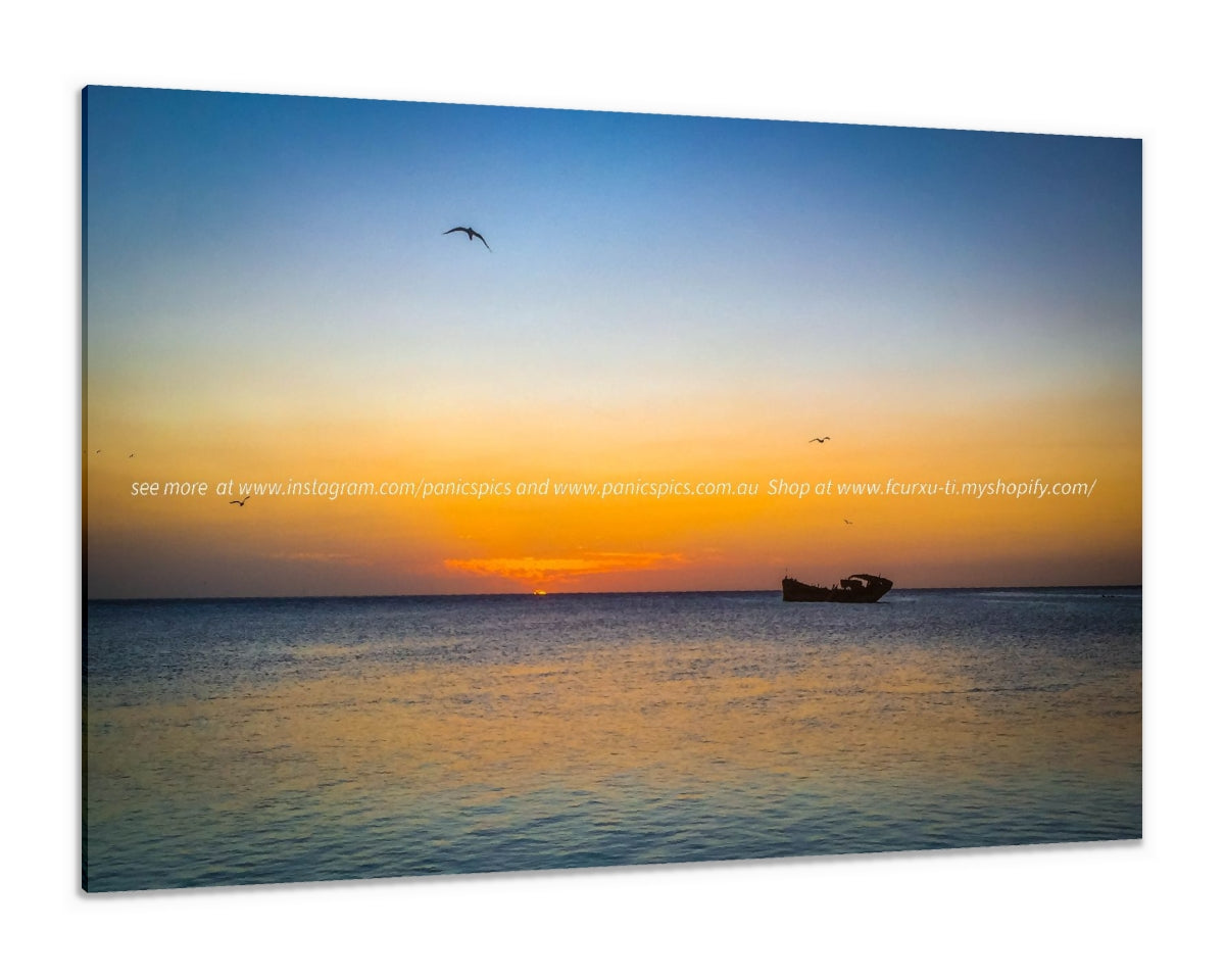 Sunset over the Protector