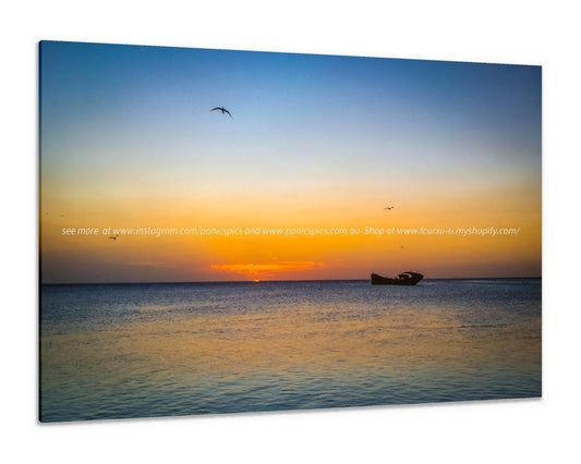 Sunset over the Protector